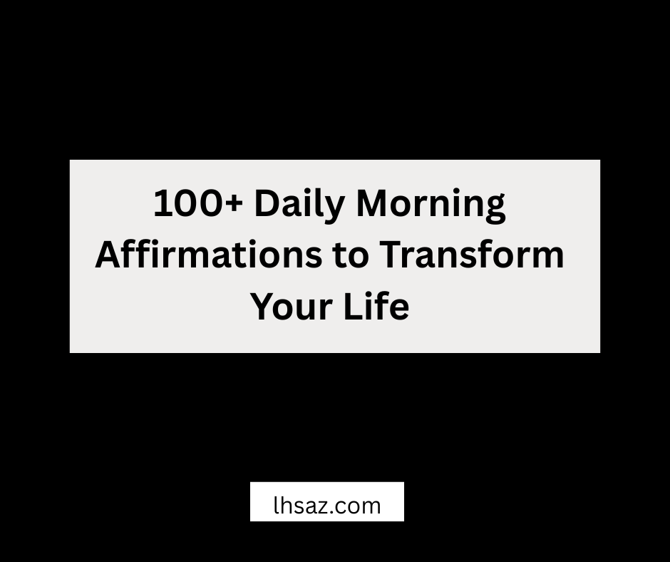 daily morning affirmations