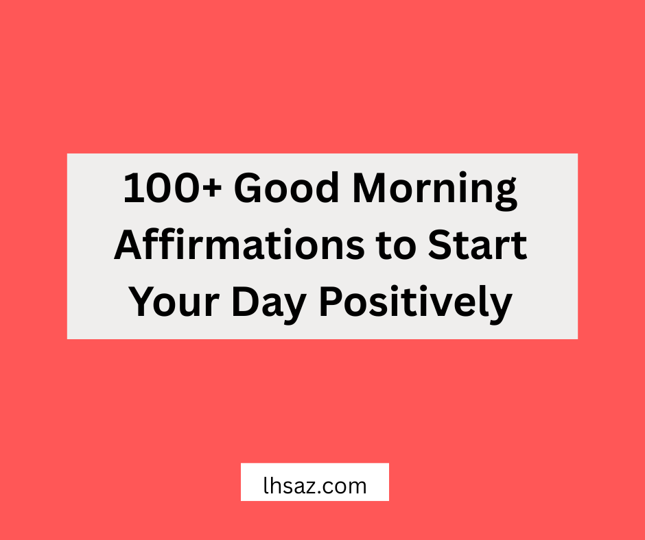 good morning affirmations