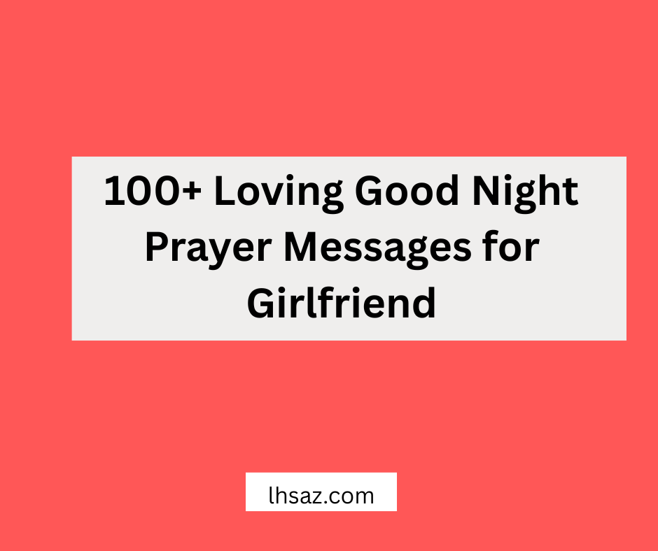good night prayer messages for girlfriend
