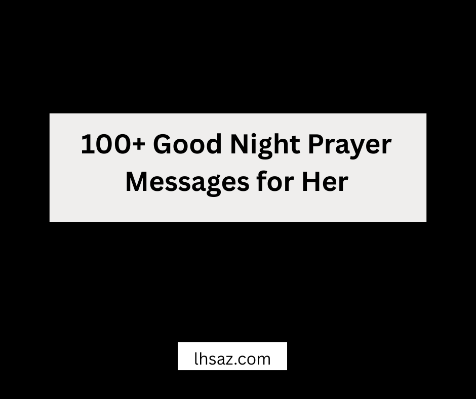 good night prayer messages for her