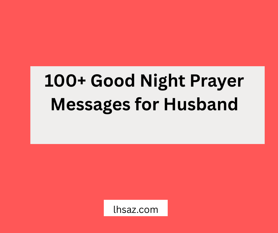 good night prayer messages for husband