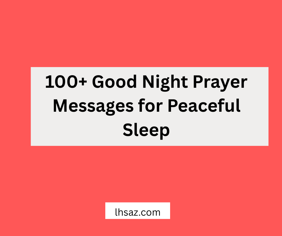 good night prayer messages